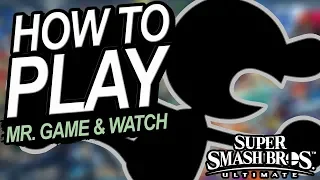 how to play mr game and watch in smash ultimate