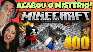 O Esconderijo da Casa Automática - Minecraft Em busca da casa automática #400 viniccius13 // REACT