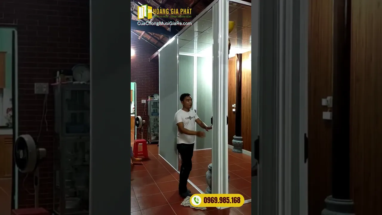 Rèm Vách Ngăn Tổ Ong - Cửa lưới Hoàng Gia Phát #cuachongcontrung #cuachongmuoi #cualua #hoanggiaphat