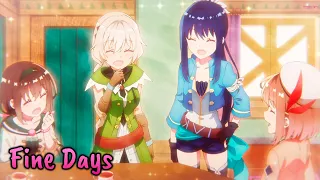  lyrics amv shinmai renkinjutsushi no tenpo keiei ed full fine days nanaka suwa 