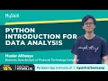 Python for Data Analysis Short Class Introduction MySkill