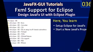 Install Java Fxml Support For Eclipse JavaFx GUI Tutorial