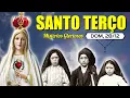 Lagu Santo Terço de hoje - DOMINGO (28/12/2025) | Mistérios Gloriosos | Terço de Fátima