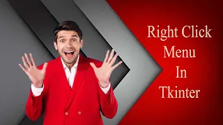 Right Click Menu In tkinter How create right Click Menu popup Menu in python tkinter
