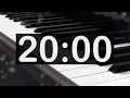 Download Lagu 20 Minute Timer with Classical, Calming, Relaxing Music! Soft, Gentle, Piano, Countdown Music Timer!