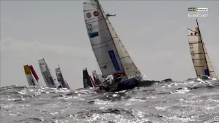 2021 Mini Transat Start (English) Les Sables d’Olonne-Santa Cruz de La Palma plus Skipper Interviews