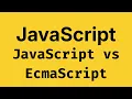 JavaScript ECMAScript and TC39 Explained - JavaScript Course 2026