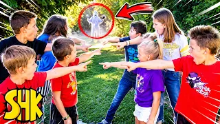Can the kids squad figure out this Nerf Battle Royale? SuperHeroKids Remastered Classic!