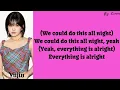 IVE (아이브) - All Night (Feat. Saweetie) (Lyrics)