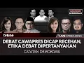 Download Lagu [LIVE] Debat Cawapres Dicap Recehan, Etika Debat Dipertanyakan | Catatan Demokrasi tvOne