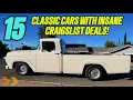 15 Stunning Classic Cars at Jaw Dropping Craigslist Prices