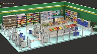 Rooms Exits Escape Room Game Level 13 Grocery Store Chapter 2 Game Walkthrough Solution