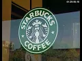 Having a coffee break in 1999 at Starbucks