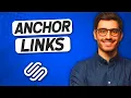 How to Create Anchor Links in SquareSpace Updated 2022