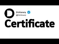 Certificate Synonyms Similar Words