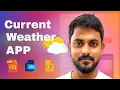 Build a Current Weather App Using JavaScript OpenWeatherMap API Tutorial