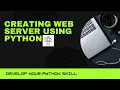 Creating Web server using Python