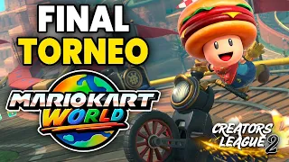 🔴 Nos JUGAMOS TODO 🍔 FINAL Mario Kart World CREATORS LEAGUE 2 ⚡ #publi