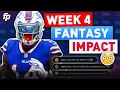 Week 4 Reactions PLUS Injury Updates for Your Roster 2023 Fantasy Football