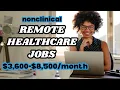 REMOTE NONCLINICAL HEALTHCARE JOBS - ENTRY LEVEL TO EXPERIENCED OPTIONS