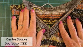 Centre Double Decrease CDD for Knitters