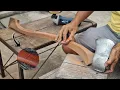 The Process Of Making a Beautiful Axe Handle Kelly Handmade True Temper