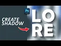 How to create long shadow effect in adobe Photoshop