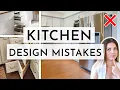 7 WORST KITCHEN DESIGN MISTAKES how to fix them