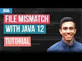 The easy way to compare files with Java 12 - Tutorial