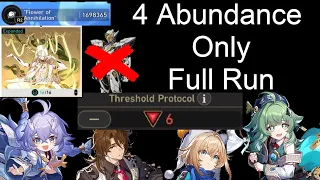 4 Abundance Full Run Ordinary Threshold 6