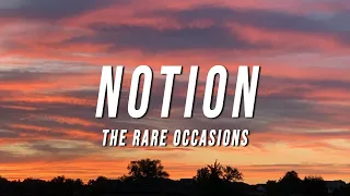 The Rare Occasions Notion Lyrics 