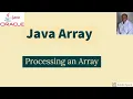 Java Array - Processing Array Examples
