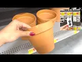2 Easy CUTE Outdoor Crafts With Terracotta Pots