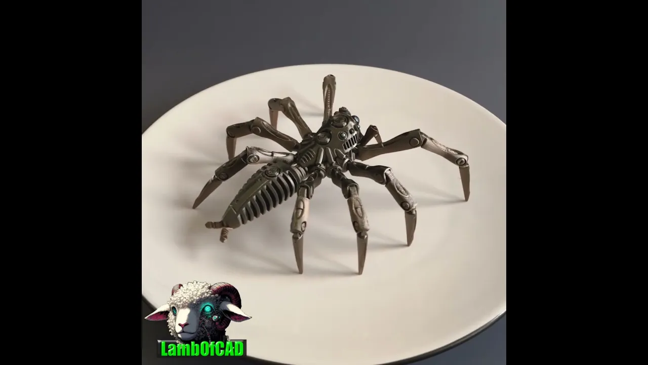 Robotic Jumping Spider video thumbnail