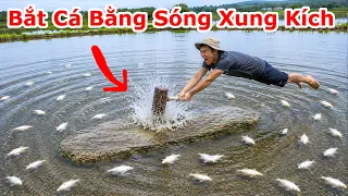Bắt Cá Bằng Sóng Xung Kích ! 1 Ngày Đi Rừng Sinh Tồn Bắt Cá Nơi Hoang Dã . Bắt Cá Bằng Cách Kỳ Lạ