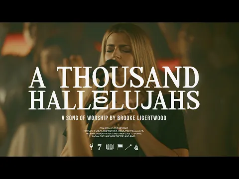 Download MP3 Brooke Ligertwood - A Thousand Hallelujahs (Live Video)