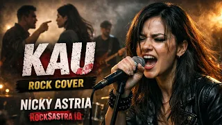 nicky astria kau rock cover by rocksastra id official lyric video