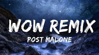 Download Post Malone - Wow Remix (Lyrics) ft. Roddy Ricch \u0026 Tyga  | 30mins with Chilling music MP3