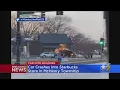 Pickup Slams Into Starbucks Collapsing Building