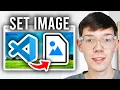 How To Set Background Image In HTML CSS In VS Code - Step By Step