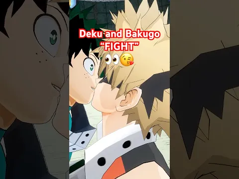 Deku and Bakugo... "Fight"? 😳 (MHA VR)
