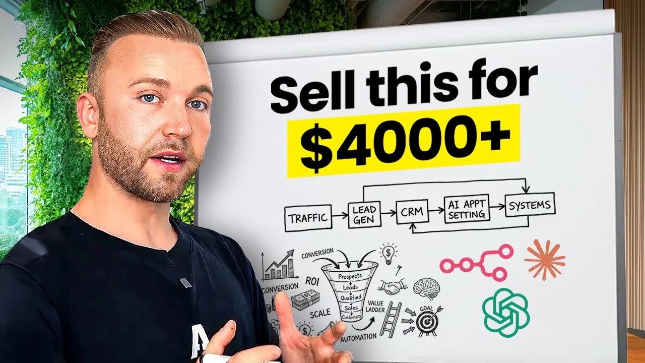 How to Use AI Agents to Run a Solo Lead Gen Agency YouTube video preview