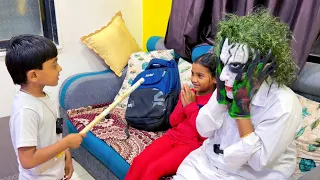 Mauli ke class me bhoot ko su su lagi 😳#horrorcomedy 