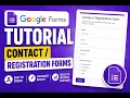 Google Forms Tutorial Forms