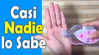 Que hacer con el ACEITE DE BEBÉ?👀Es una FORTUNA en tu Casa y pocos lo saben