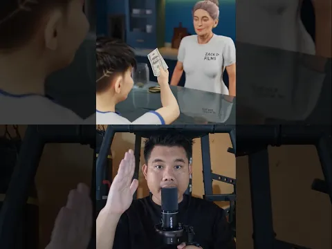 Memberikan uang untuk ditabung kepada ibu