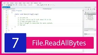 C IO Tutorial - File ReadAllBytes