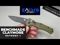 New Benchmade Claymore Auto Knife 9070SBK-1