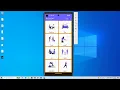 ANDROID APP dashboard design using Grid Layout and CardView with top navigation option menu