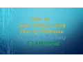 Swap Two numbers using pass by reference - Using Pointer C Programming